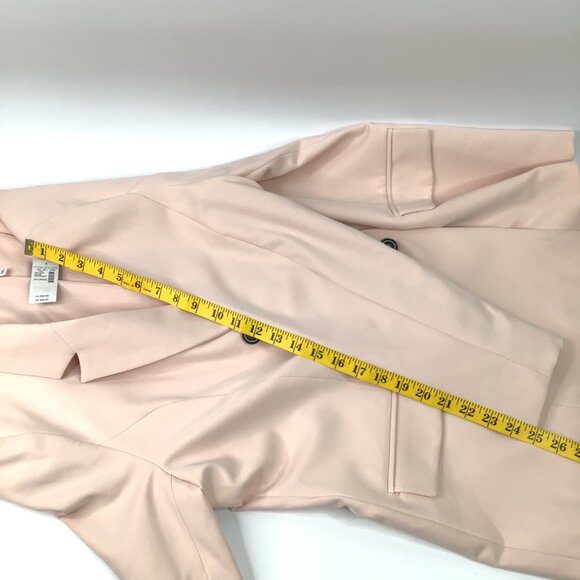 Maurices XXL Light Pink Blazer Double-Breasted Lightweight  NWT Lined Office - Picture 9 of 9